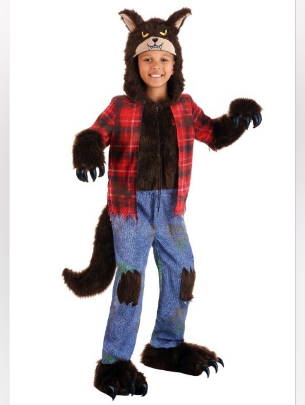 Kids werewolf costume size m